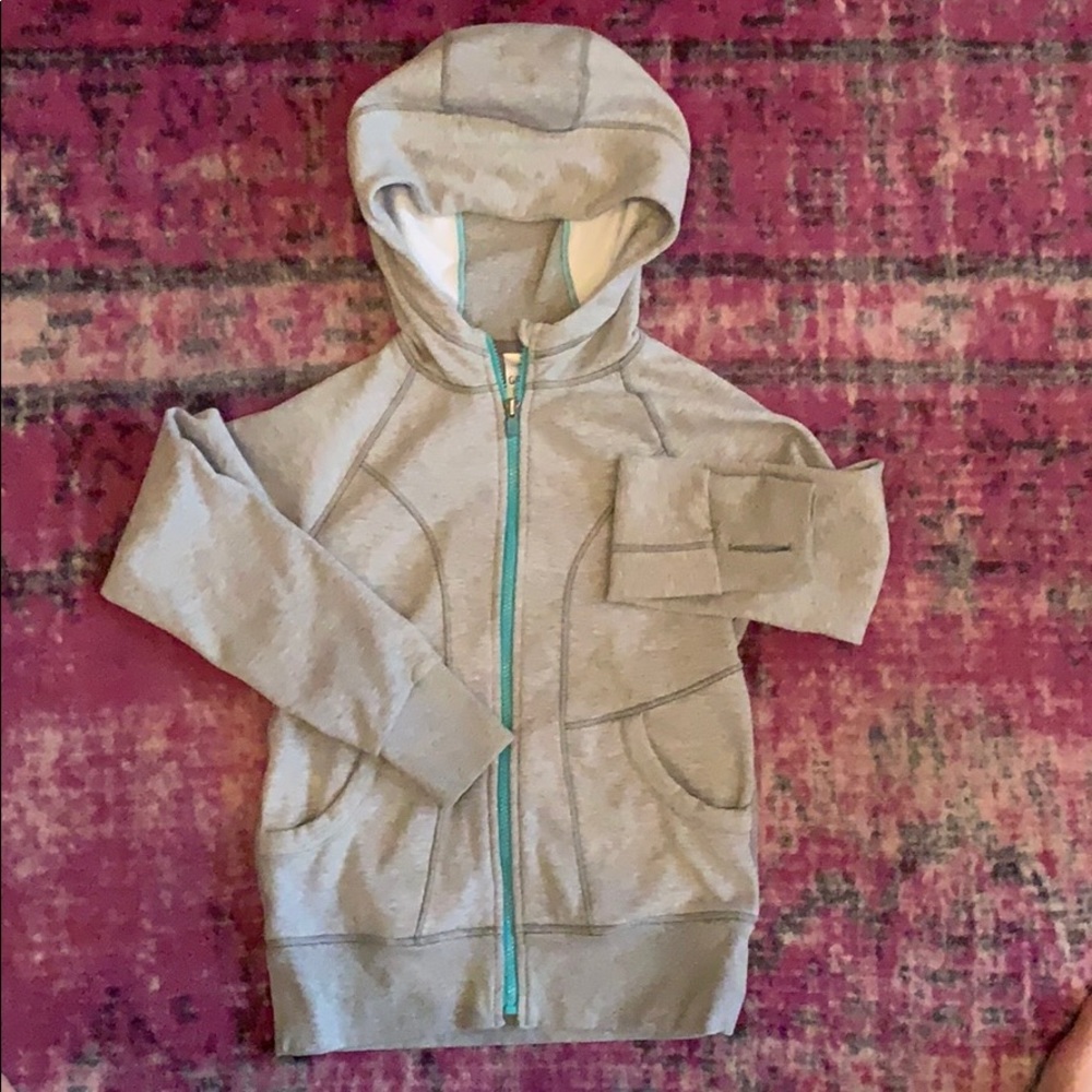 EUC Athleta girl zip up hoodie